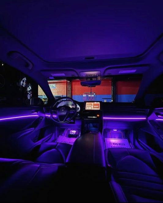 DriveLux™ RGB Car Ambient Lighting Kit – App Controlled LED Interior Lights